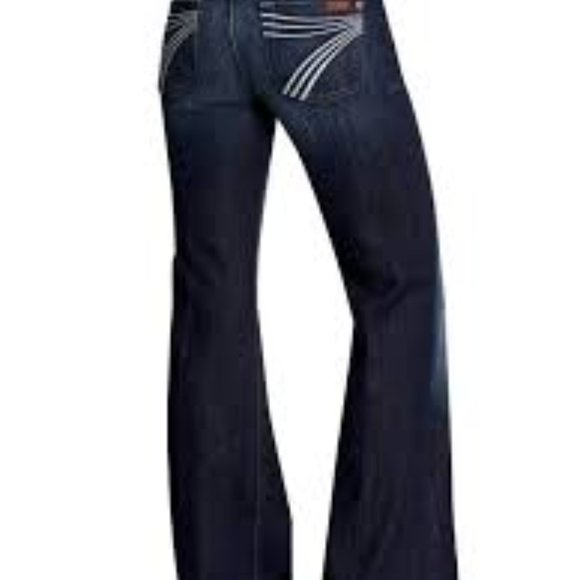 7 For All Mankind Denim - 7 FOR ALL MANKIND Dojo Flare Jeans Size W27